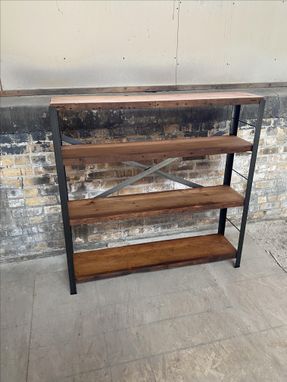Custom Made The Bronzeville Bookcase // Reclaimed Wood Bookshelf