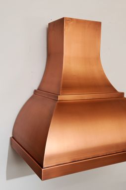 Custom Made Artisan Copper Range Hood 30