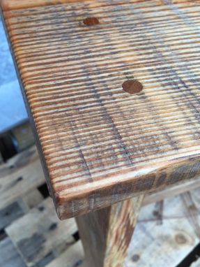 Custom Made Barn Wood Bench