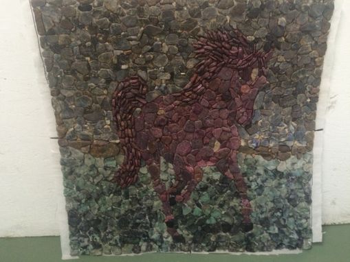 Custom Made "Kings Steed'' Tile Mosaic