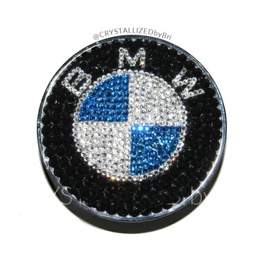 Custom Made Bmw Crystallized Car Wheel Center Caps Bling Genuine European Crystals Bedazzled