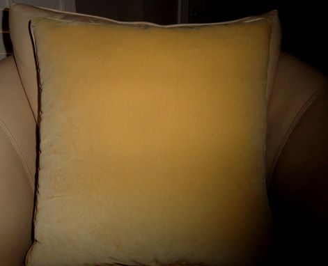 Custom Made Ostrich Needlepoint Pillow