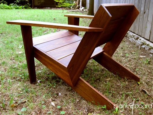 Custom Made Modarondack - Modern Adirondack Chair by Plank ...