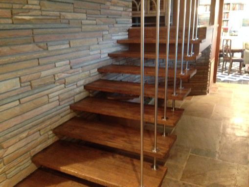 Custom Made Stainless Steel Staircase Supports