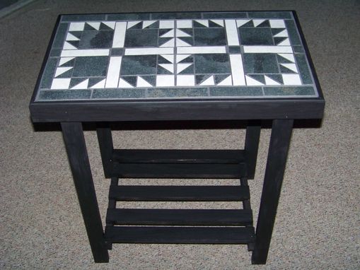 Custom Made Mosaic Tiled Table