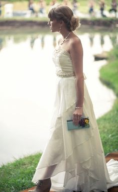 Custom Made Yarrow Eco Wedding Gown