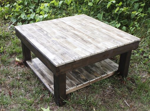 Custom Made The Weathered Farmhouse Reclaimed Wood Coffee Table