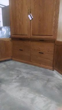 Custom Made Custom Pantry Cabinet In White Oak