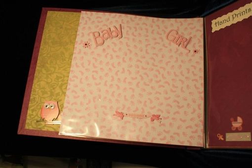 Custom Made New Baby Scrapbook