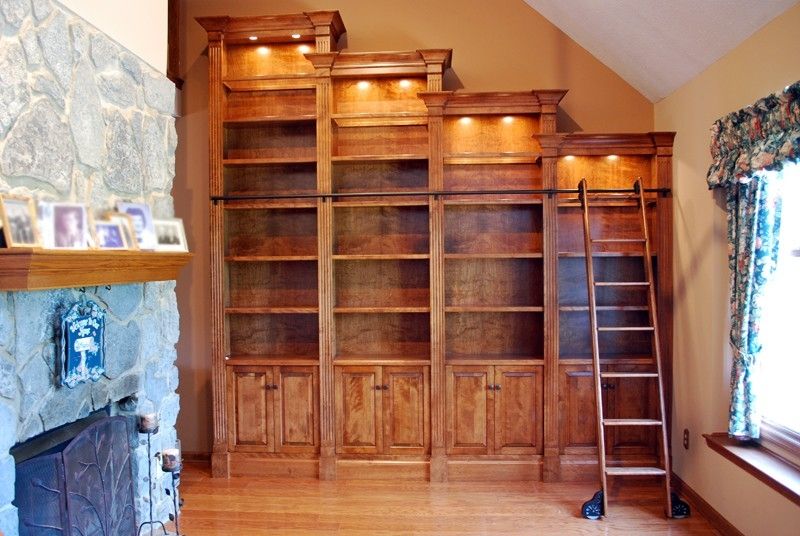 Stair Step Bookshelves Easy Craft Ideas