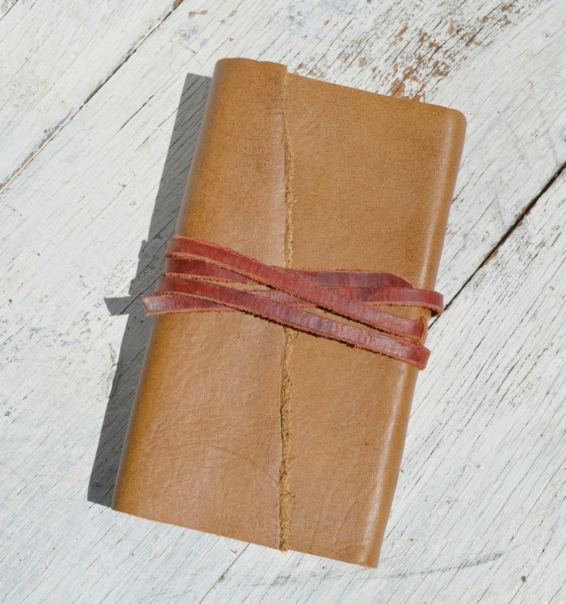 Hand Made Personalized Leather Journal Bound Handmade Diary Travel Silkscreen Art Notebook