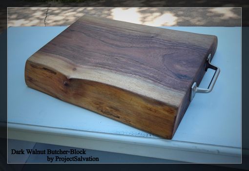 Custom Live Edge Butcher Block / Reclaimed Wood Cutting 