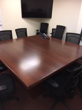 Custom Made 7' X 7' Conference Table