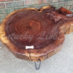 Buy Custom Made Osage Orange Live Edge Coffee Table Modern Rustic ...