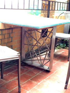 Custom Made Rhapsody Table - Custom Design For Balcony Installation