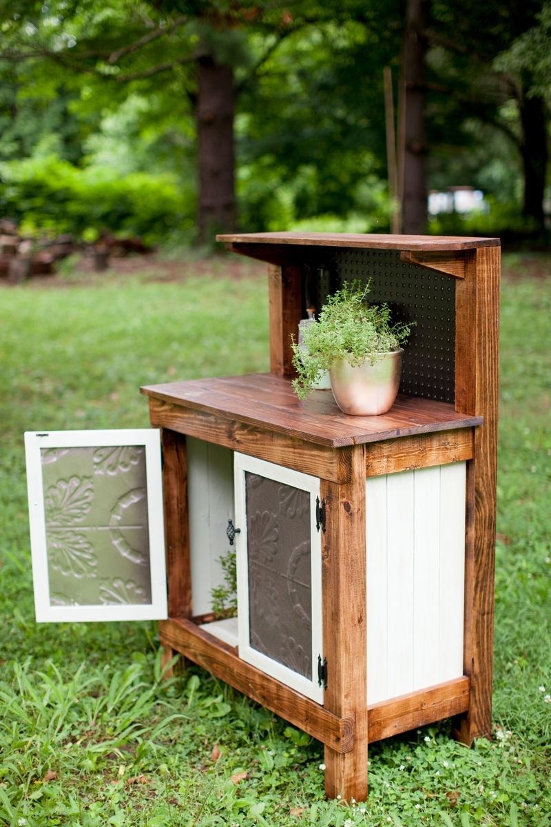 Hand Made Potters Bench by Old North Designs