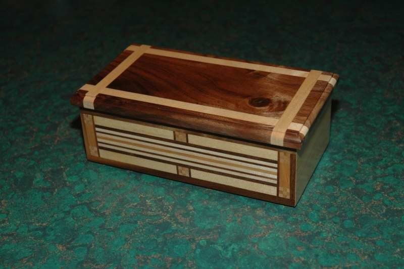 Hand Crafted Inlaid Box by Wooden-It-Be-Nice | CustomMade.com