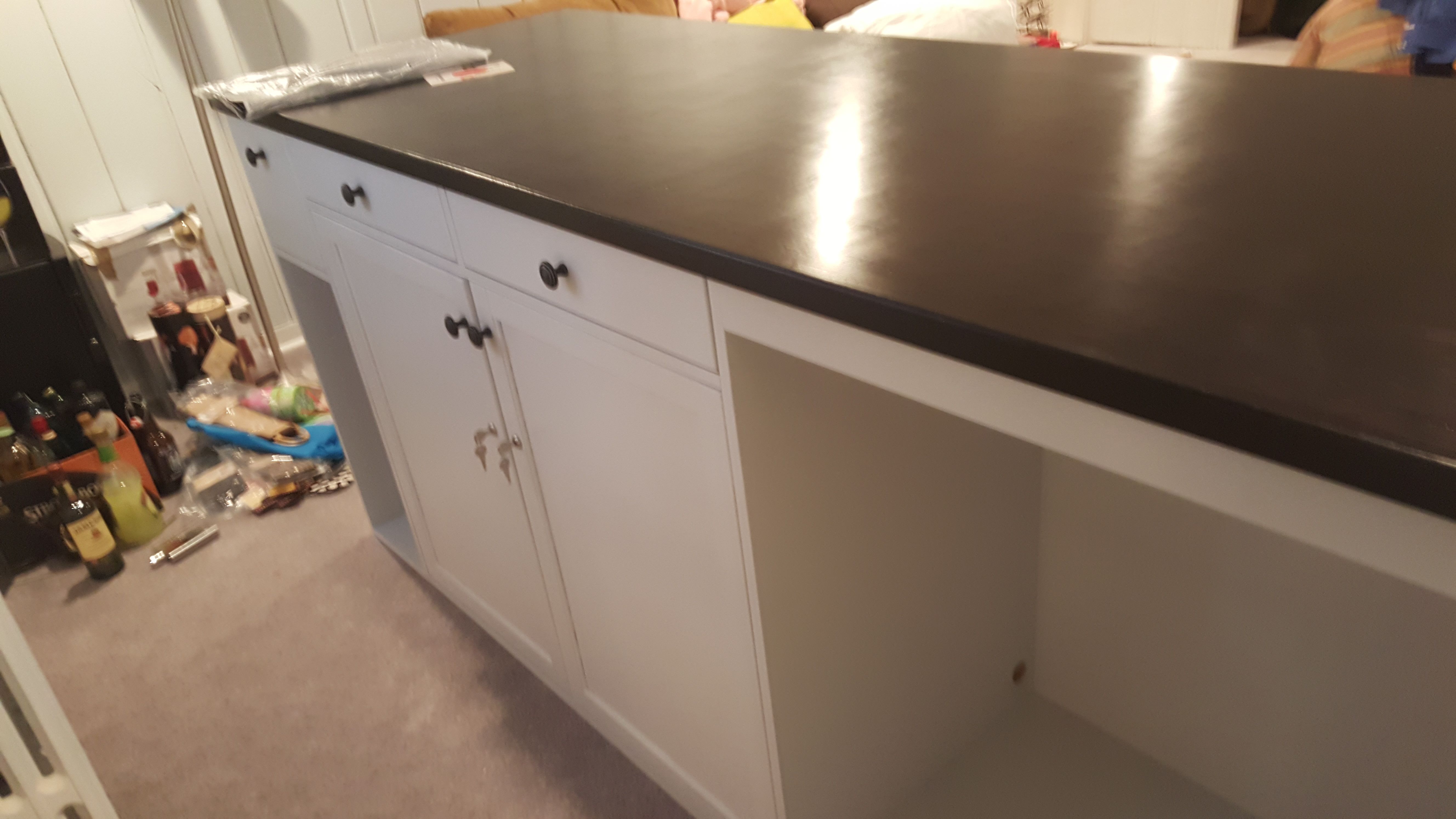 Hand Crafted Custom Painted Home Bar by WoodenItBeNice