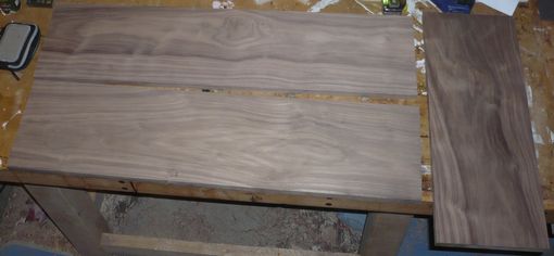 Custom Made Walnut Floating Wall Shelf