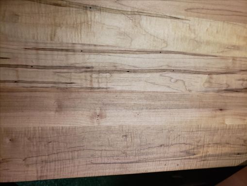 Custom Made Ambrosia Maple Butcher Block Coffee Table