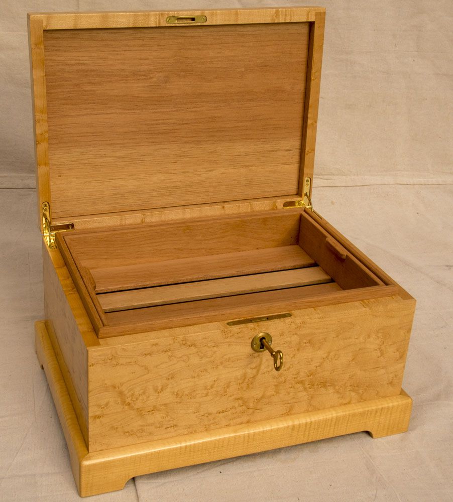Buy Handmade Custom Made Desktop Humidor, made to order from Crazy