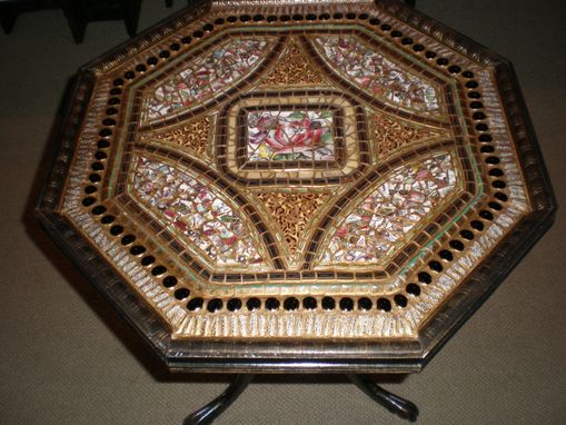 Custom Made Octagonal Mosaic Table #2