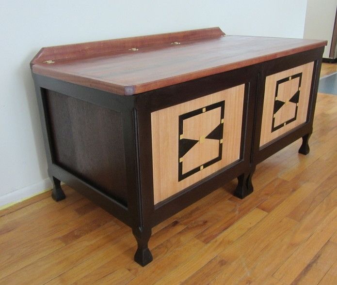 Hand Crafted Wedding Hope Chest by Woodward Woodworks