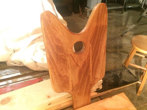 Custom Made Wine Holder From Repurposed Wood