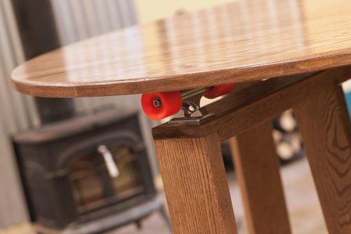 Custom Made 5' Round Cupping Table-Skateboard Lazy Susan Technology