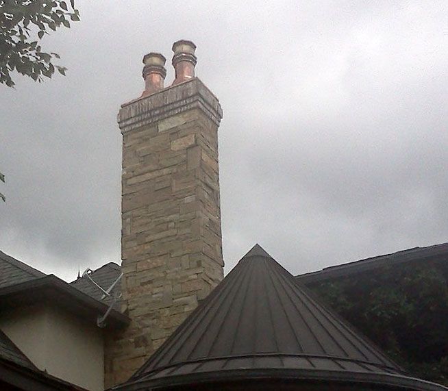 Hand Made Copper Chimney Caps by Classic Copper Works