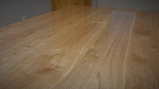 Custom Made Solid Black Cherry Wood Dining Table Top