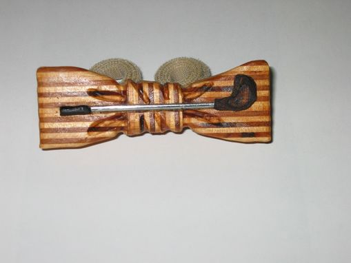 Custom Made Bow Tie - Golf Club  In Wood & Metal