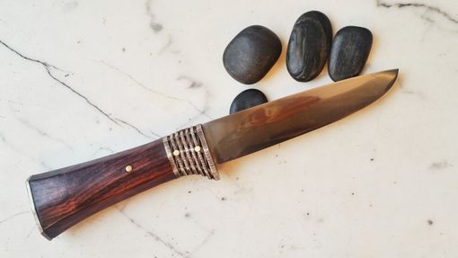 Custom Made Bronze And Cocobolo Utility Knife