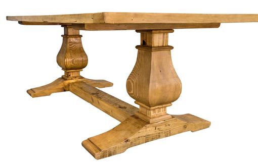 Custom Made Segovia Trestle Dining Table