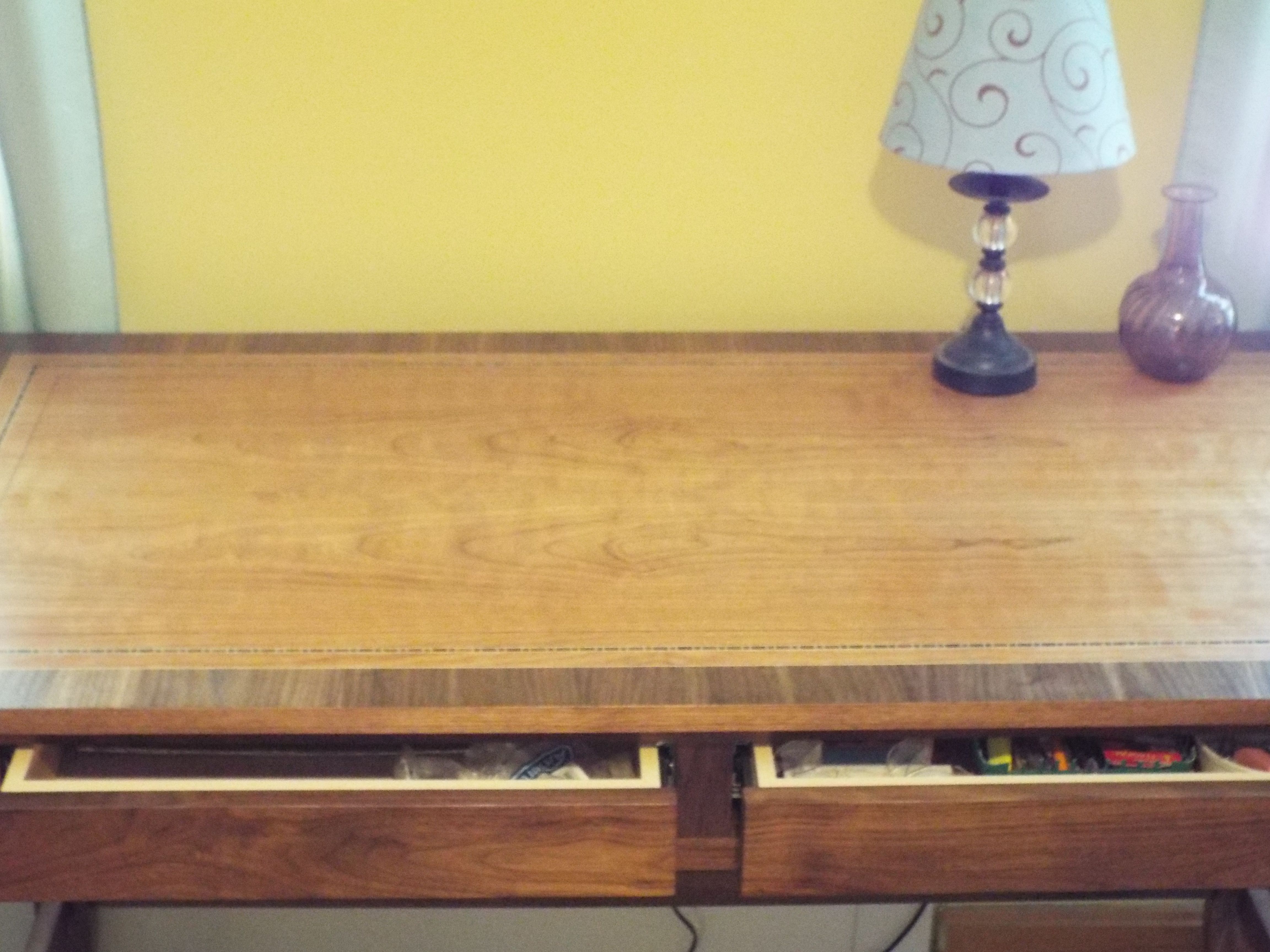 Handmade Writing Desk by Fournier Custom Furniture