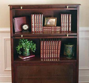 Custom Made Barrister's Bookcase