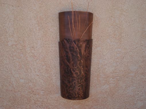Custom Made Copper Light Sconce