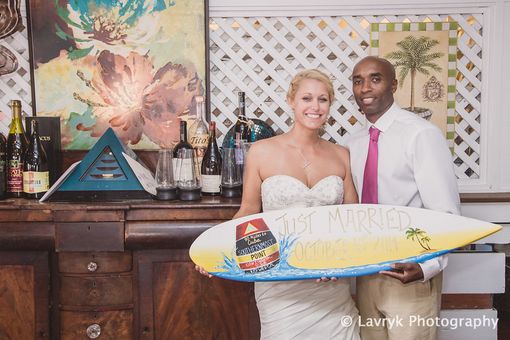 Custom Made Key West Wedding Sign. Tropical Wedding Decor
