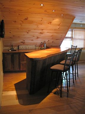 Custom Made Rustic Bar 2