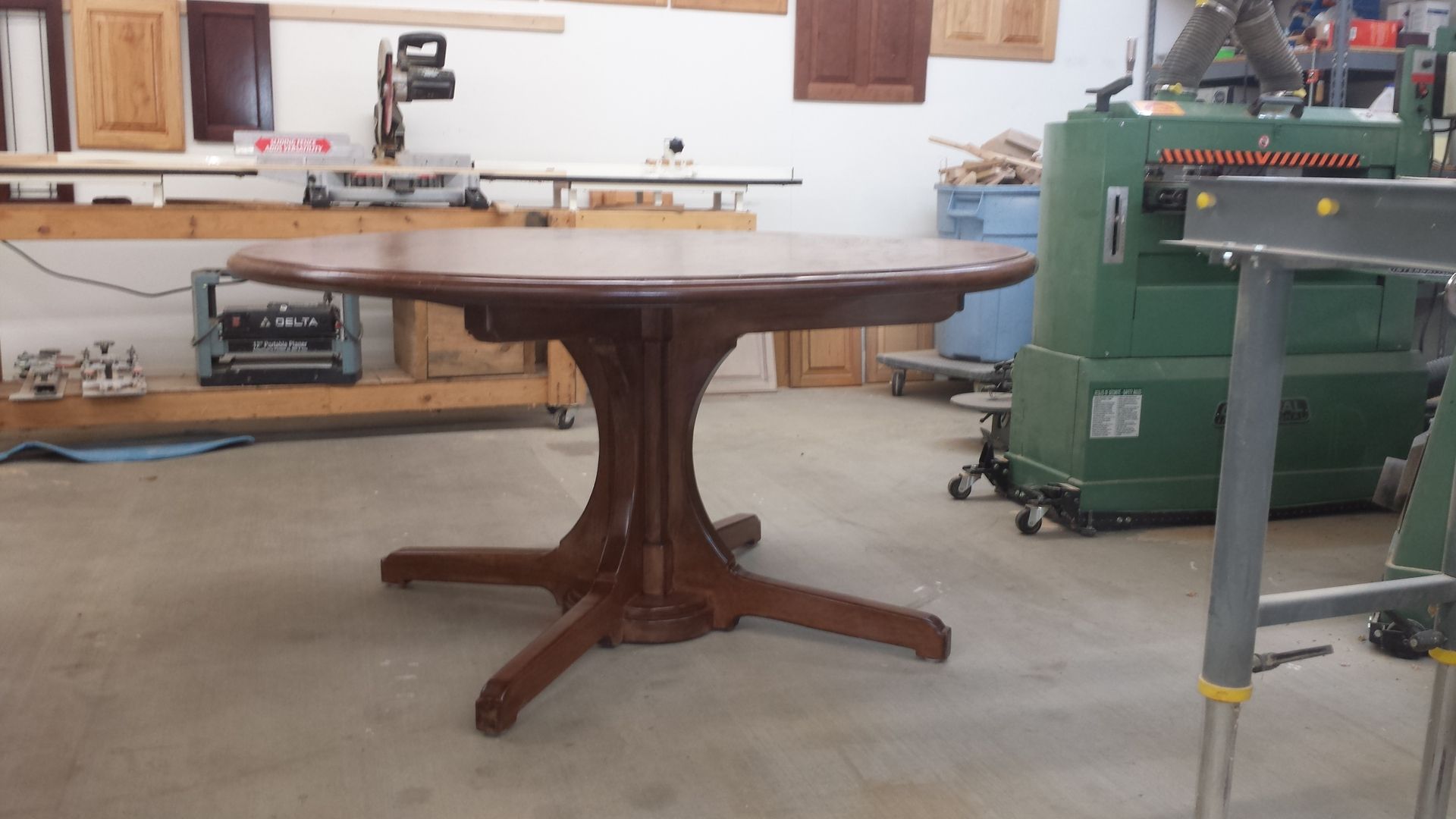 Handmade Pecan Dining Table 60 by Moore woodworks