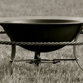 Hand Crafted Southern Comfort 45 Fire Bowl By Firefly Design Llc