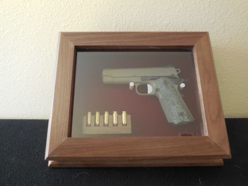 Custom Made Pistol Display Case