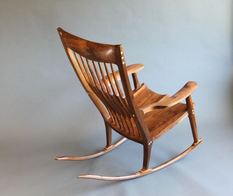 Custom Made Maloof Inspired Rocking Chair