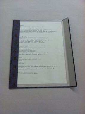 Custom Made Custom Menus