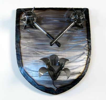 Custom Made Family Crest Wall Hanging