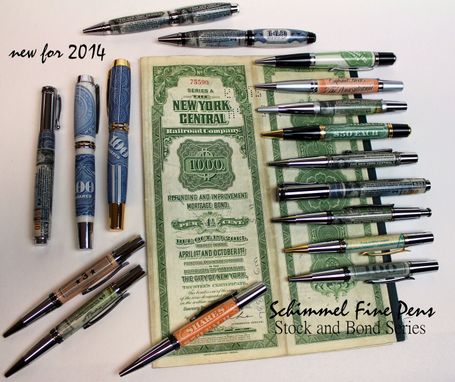 Custom Made Stocks And Bonds, The Pen Series