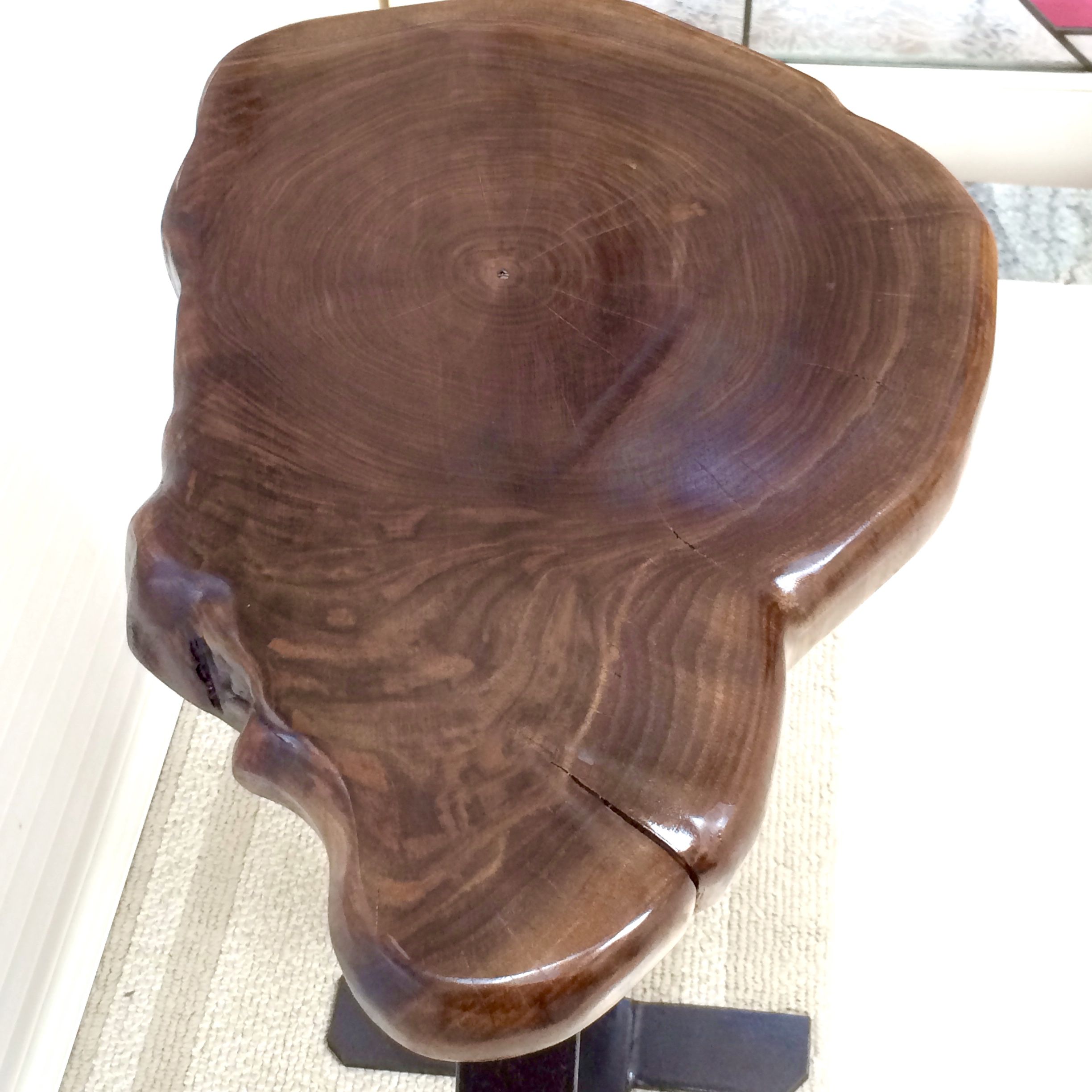 Buy Hand Crafted Urban Industrial Side Table, End Table, Accent Table, made to order from