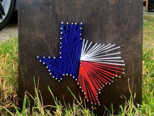 Custom Made Texas String Art