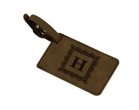 Custom Made Leatherette Luggage Tag