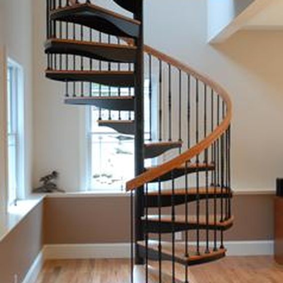 Custom Forged Iron Spiral Stair by Salter Spiral Stair | CustomMade.com